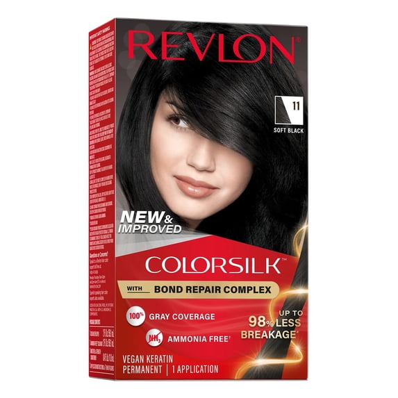 Revlon Colorsilk #11 Soft Black (Pack of 3)