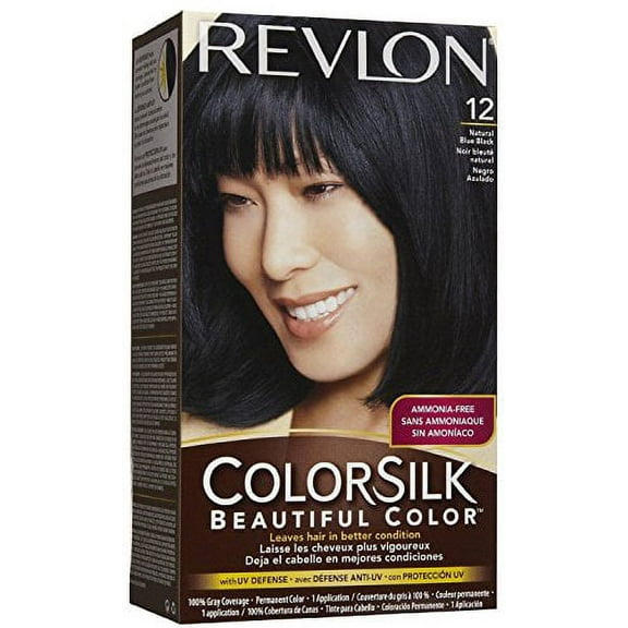 Revlon Colorsilk #12 Natural Blue Black
