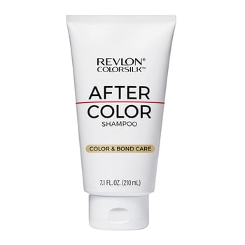 Revlon ColorSilk After Color Shampoo Vegan Keratin, Sulfate-Free, 7.10 fl oz