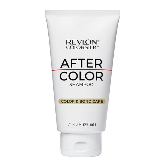 Revlon ColorSilk After Color Shampoo Vegan Keratin, Sulfate-Free, 7.10 fl oz