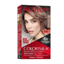 Revlon Colorsilk Beautiful Color Long Lasting Permanent Hair Color, 72B Mushroom Blonde