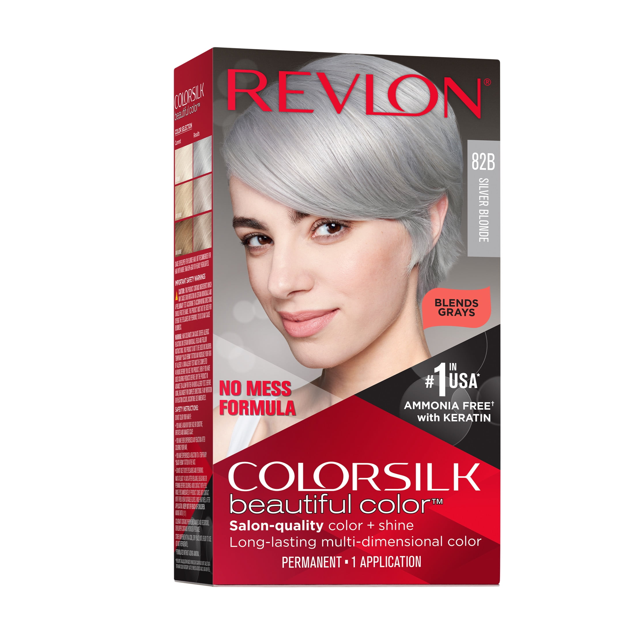 Revlon ColorSilk Beautiful Color Long Lasting Permanent Hair Color 