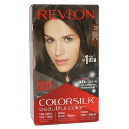 Revlon ColorSilk Hair Color 20 Brown Black Walmart