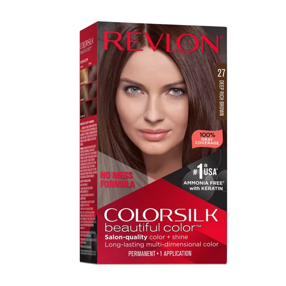 Revlon Colorsilk Beautiful Color Permanent Hair Color (2 Pack)