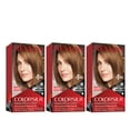 thumbnail image 1 of Revlon Colorsilk Beautiful Color Permanent Hair Dye, Dark Brown, At-Home Full Coverage Application Kit, 54 Light Golden Brown, 3 Pack, 1 of 11