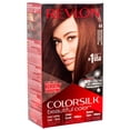 thumbnail image 1 of Revlon Colorsilk Beautiful Permanent Long Lasting Color Hair Dye with 3D Color and Keratin, 44 Medium Reddish Brown, 2 PACK, 1 of 1
