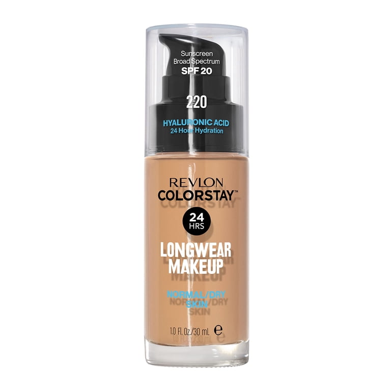 Revlon Colorstay Foundation for Normal/Dry Skin, Long Wear, SPF 20