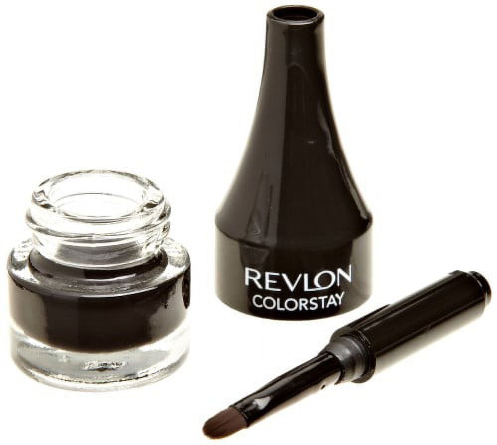 Revlon Colorstay Creme Gel Eye Liner, 1 Black (Pack of 8)