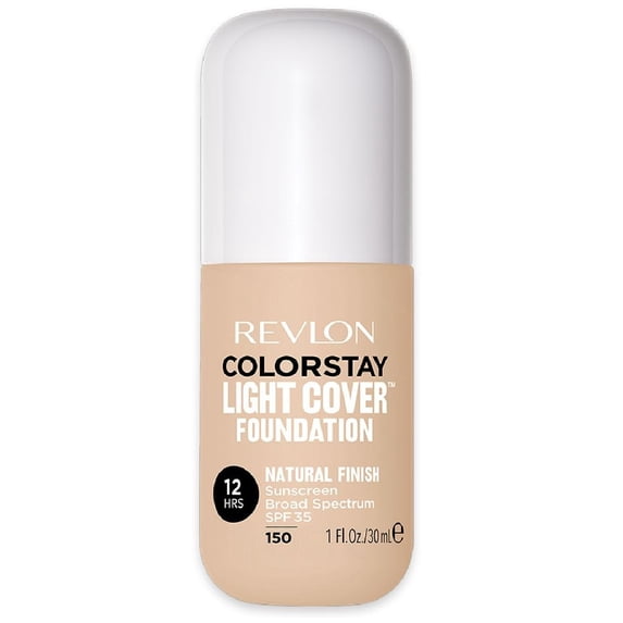 Revlon Colorstay Light Cover Foundation, Natural Finish, SPF 30, #150 Buff