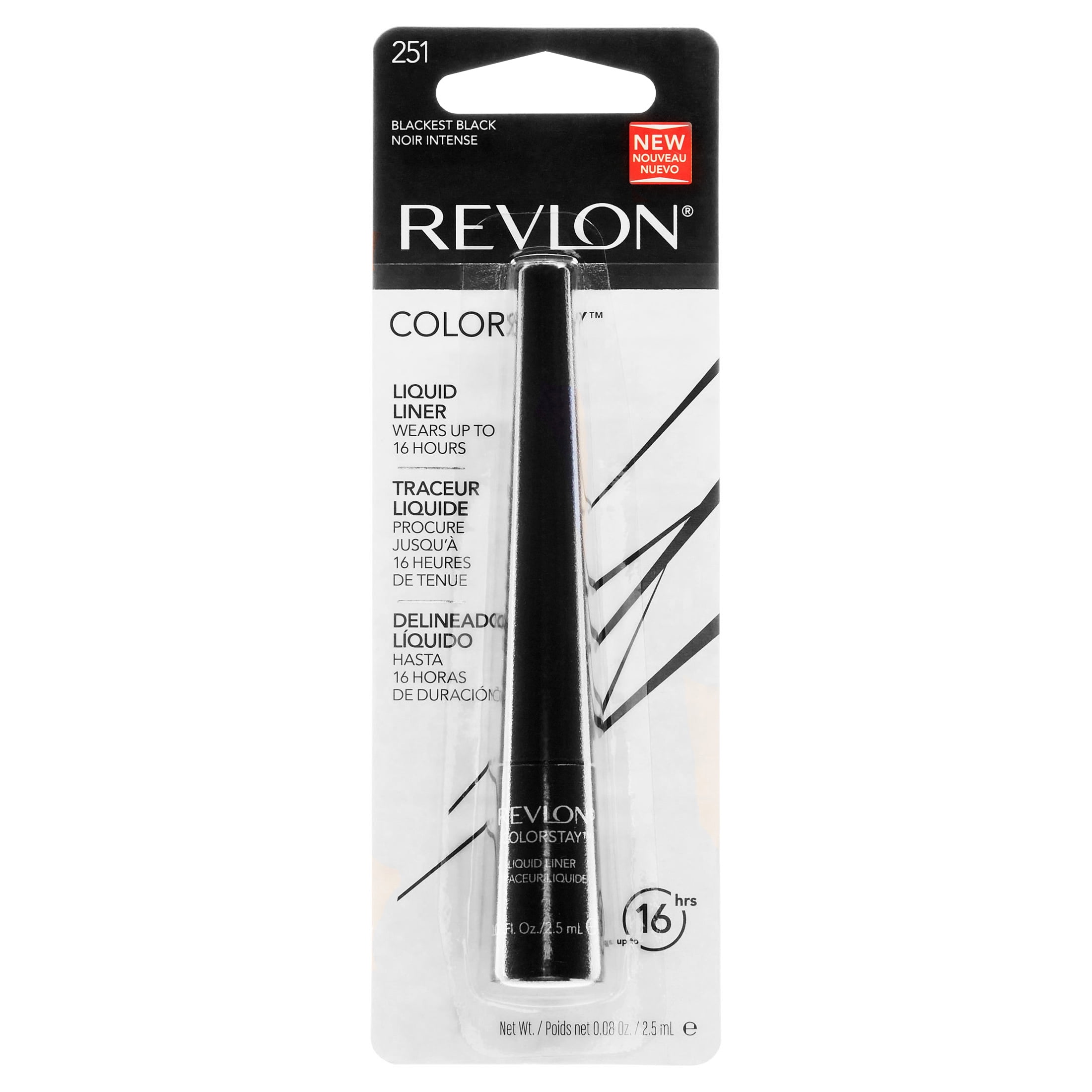 Revlon Colorstay Liquid Eyeliner Blackest Black