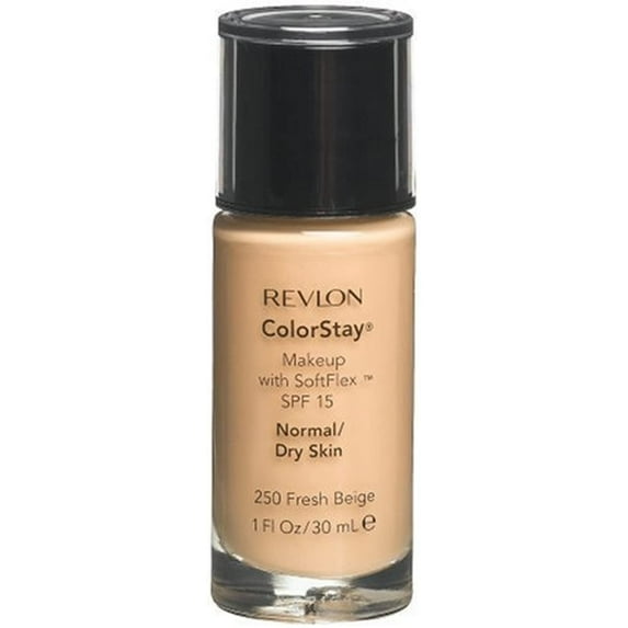 Revlon Colorstay Makeup With Softflex, Normal/Dry Skin, Fresh Beige 250, 1 Ounce (Pack Of 2)