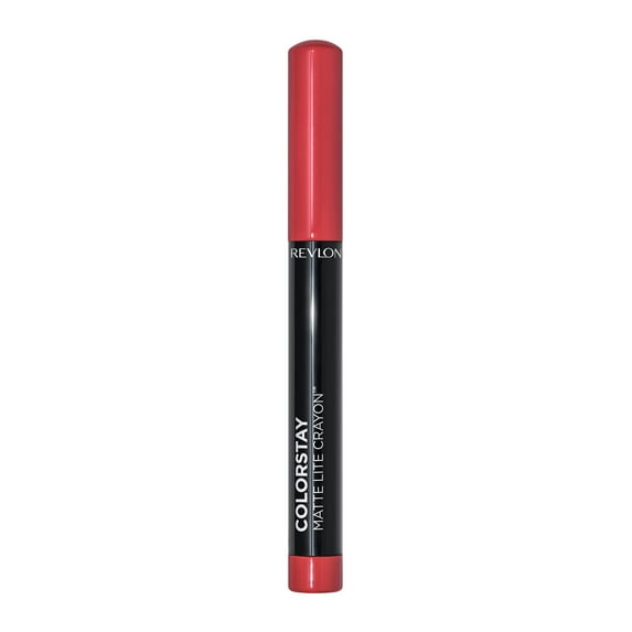 Revlon Colorstay Matte Lite Crayon Lipstick With Built-In Sharpener, Smudge-Proof, Water-Resistant Non-Drying Lipcolor, 008 She,S Fly, 0.049 Oz