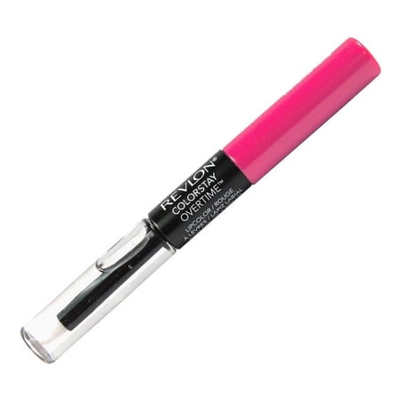 Revlon Colorstay Overtime Lipcolor - 470 All Night Fuchsia (2-Pack)
