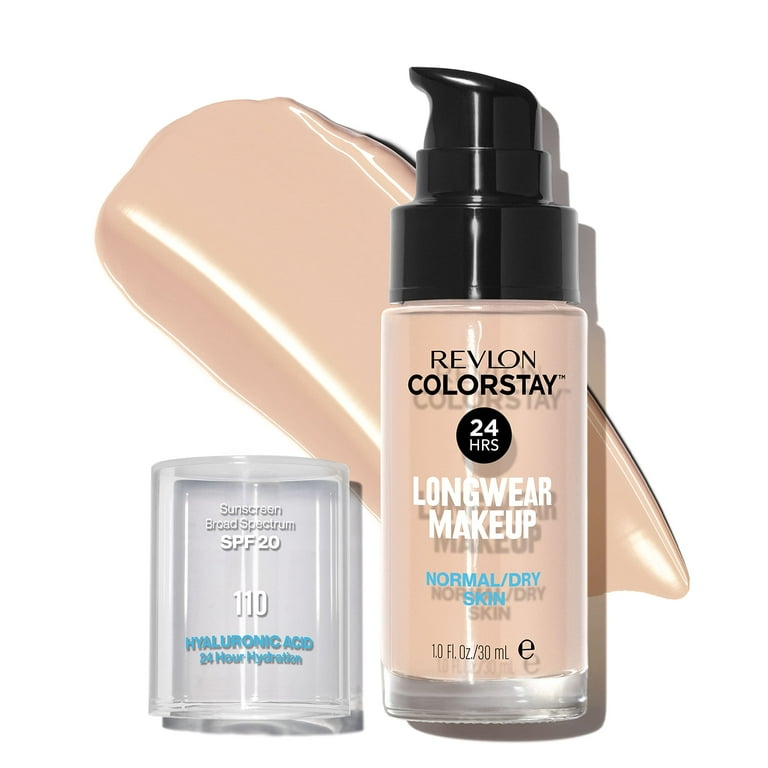 リアル 24 Foundation, Liquid Colorstay Revlon Hrs Normal/Dry Makeup ベースメイク・フェイスメイク
