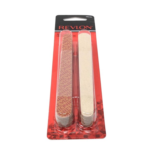 Revlon Compact Emery Boards Nail File, Dual Sided For Shaping And