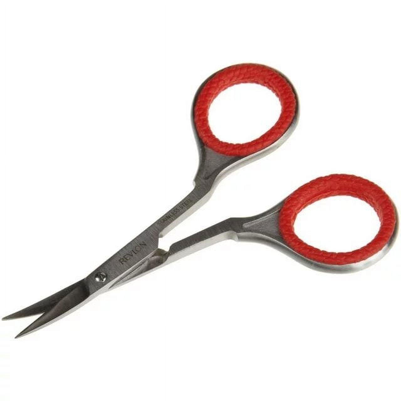 Revlon Cuticle Scissors, Curved Blade 1 ea (Pack of 6)