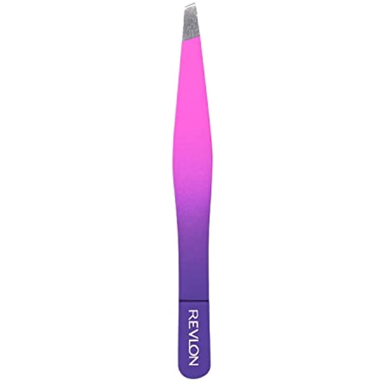 Revlon Diamond Collection Tweezer, Stainless Steel, Slant Tip, 1