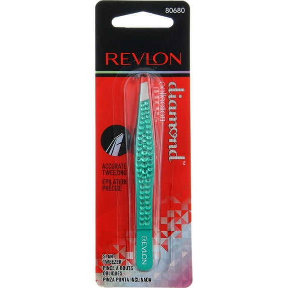 Revlon Diamond Collection Tweezer 1 ea, 80680 (Colors May Vary) (Pack of 2)