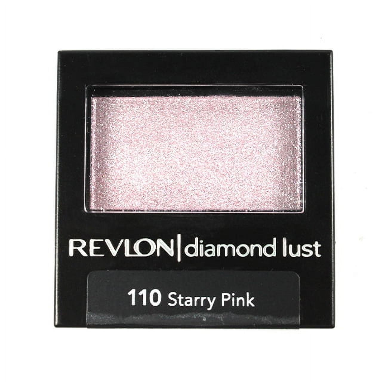 Revlon, Eye Shadow, 110 Starry Pink, Sparkling Finish Velvety