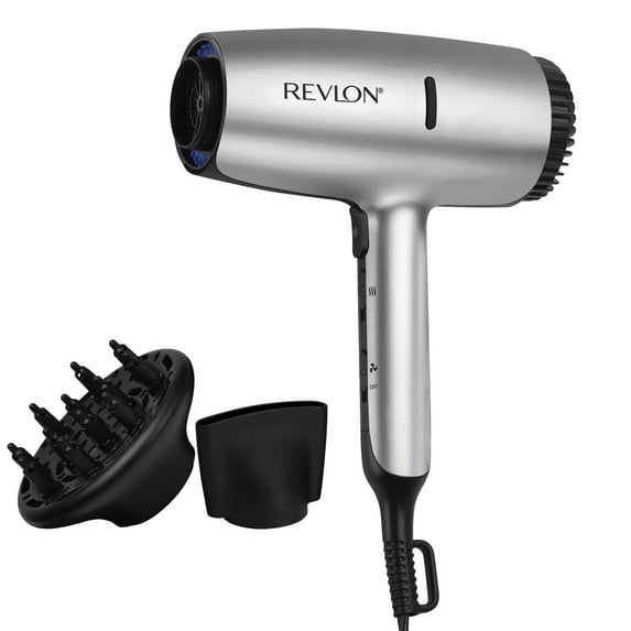 Revlon Dry Max 1875W Infrared Hair Dryer, Silver