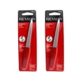 thumbnail image 1 of Revlon Emeryl File, Metal Nail File with Easy Grip Handle and Double Sided File Buffer for Precise Nail Shaping and Smoothing, 1 Count - 2 Pack, 1 of 2