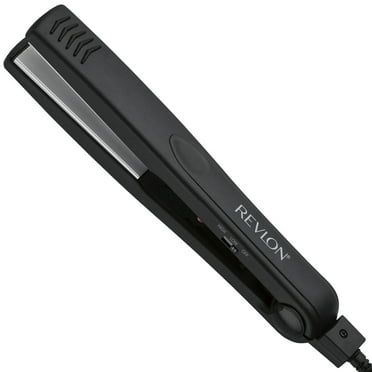 Revlon Essentials Ceramic 1" Flat Iron, Black