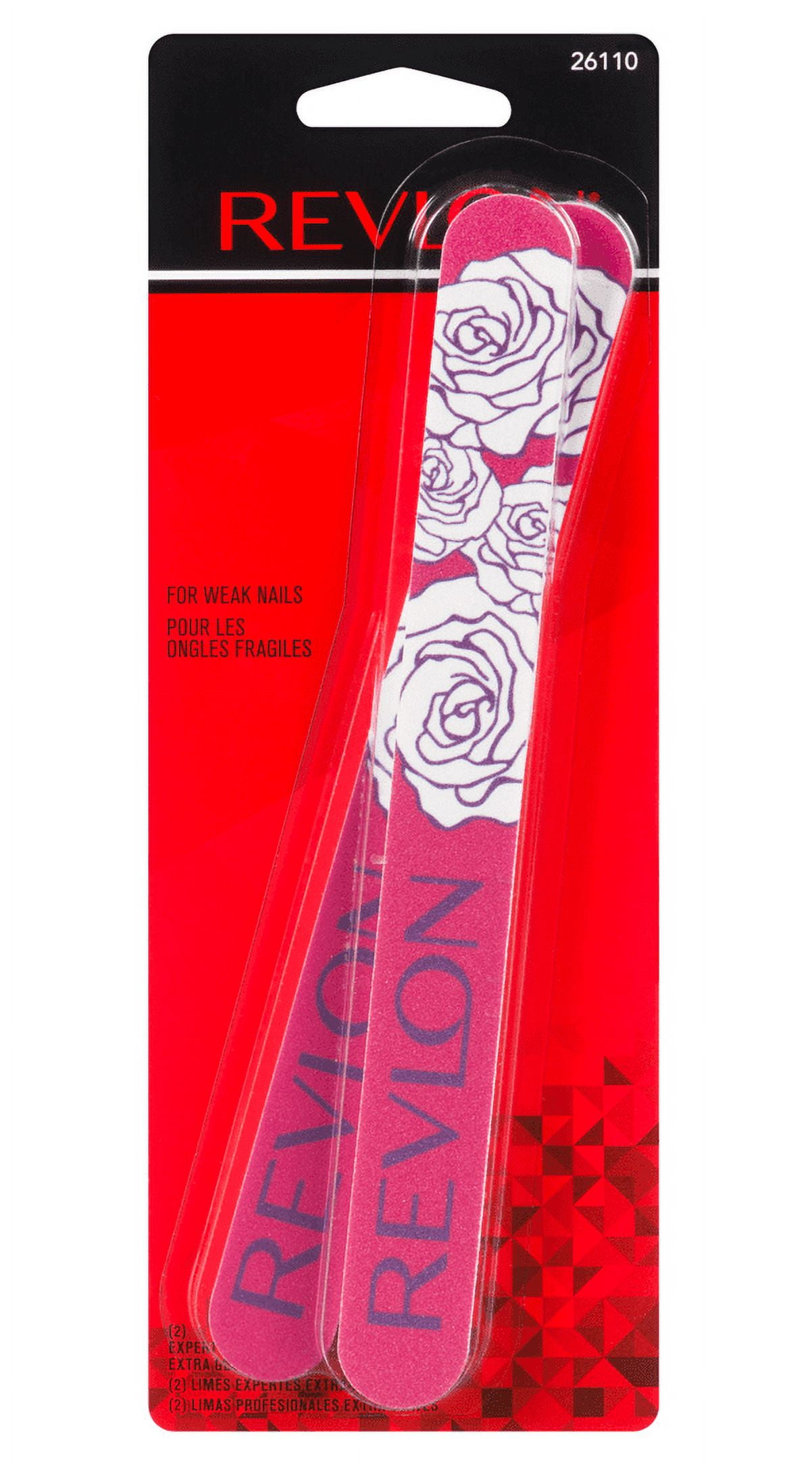 Revlon Expert Nail Shapers For Weak Nails 26110 Reusable, Washable