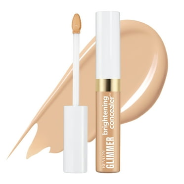 Revlon Glimmer Brightening Liquid Concealer, Buildable Coverage, 135, 0.3 fl oz