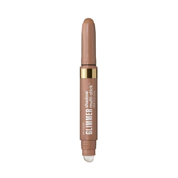 Revlon Glimmer Eyeshadow Multi-Stick Eye Makeup with Jelly Blender, 104 Plus One