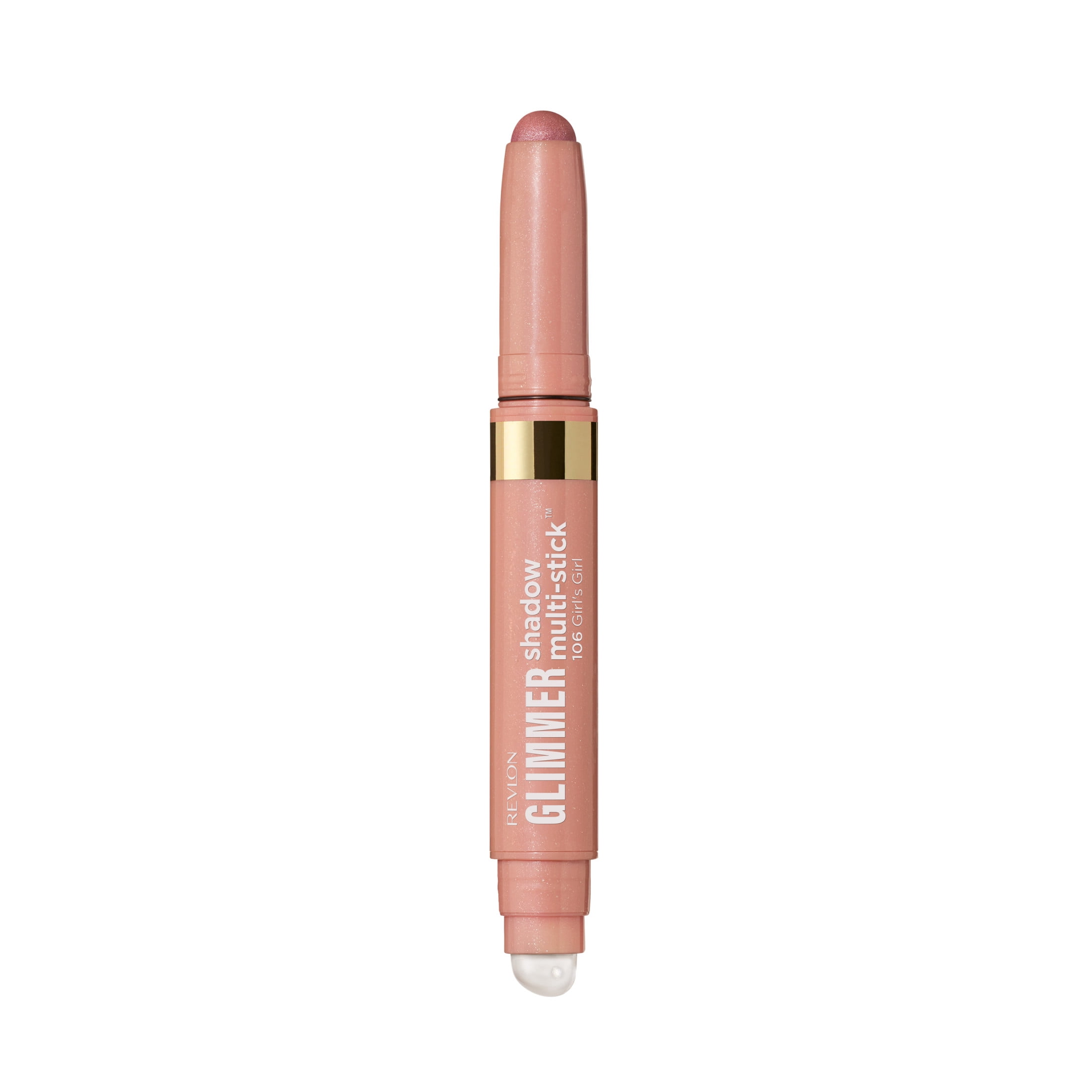 Revlon Glimmer Eyeshadow Multi-Stick Eye Makeup with Jelly Blender, 106 Girl's Girl