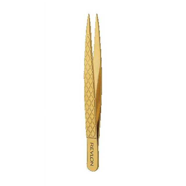 Revlon Gold Series Titanium Coated Eyebrow Point Tweezer