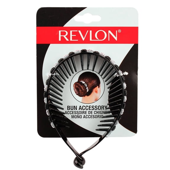 Revlon Hair Bun Holder, Black