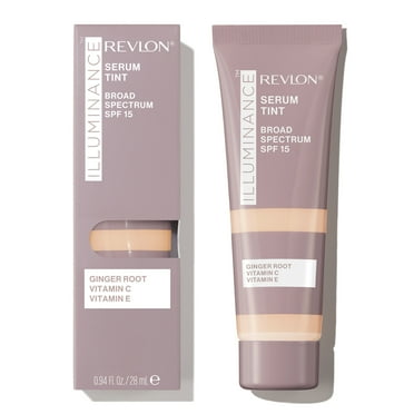 Revlon Illuminance Serum Tint, Liquid Foundation, Light Buildable Coverage, Creamy Natural, 0.94 fl oz.