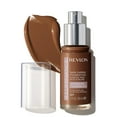 thumbnail image 1 of Revlon Illuminance Skin-Caring Liquid Foundation Makeup, Medium Coverage, 517 Amber, 1 fl oz, 1 of 14
