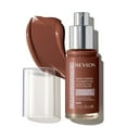 thumbnail image 1 of Revlon Illuminance Skin-Caring Liquid Foundation Makeup, Medium Coverage, 605 Rich Mahogany, 1 fl oz, 1 of 20