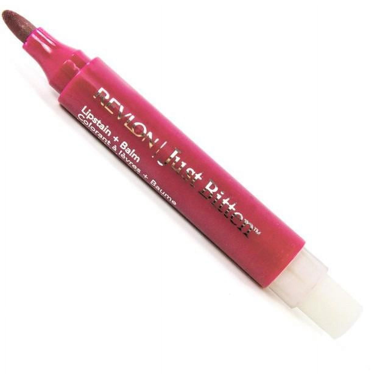 Revlon Just Bitten Lipstain + Balm 020 Loved: 립스테인 .09 Oz., 밤 .05 Oz.