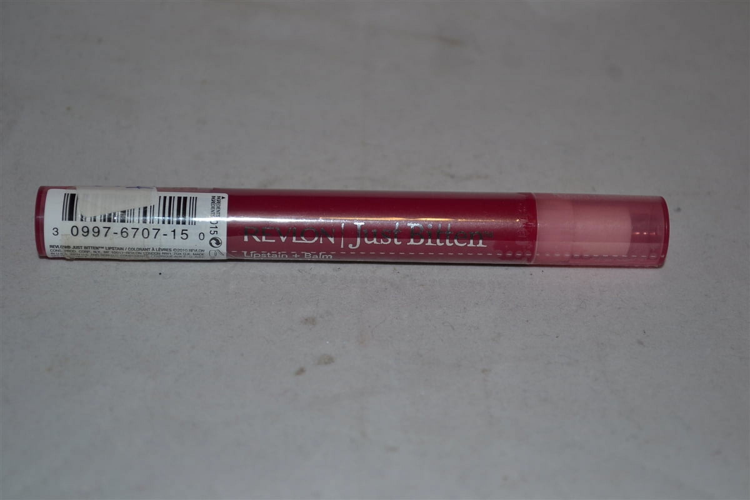 Revlon Just Bitten Lipstain + Balm Frenzy lipstain .09 Oz., balm .05