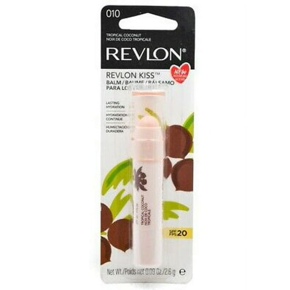 Revlon KISS Balm 010 Tropical Coconut .09oz