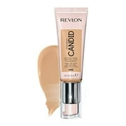 Revlon Liquid Foundation Photo Ready Candid Face Makeup! Perfect for Sensitive & Dry Skin, Longwear Sheer-Medium Coverage, Natural Glow Finish - Shade 240 Natural Beige - 0.75 Oz