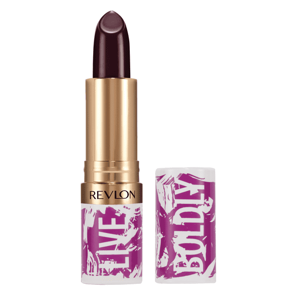 Revlon Live Boldly Super Lustrous Lipstick, Black Cherry
