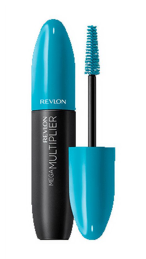 Revlon Mega Multiplier Mascara, Smudgeproof Eye Makeup, 804 Plum Brown, 0.28 fl oz - image 1 of 3
