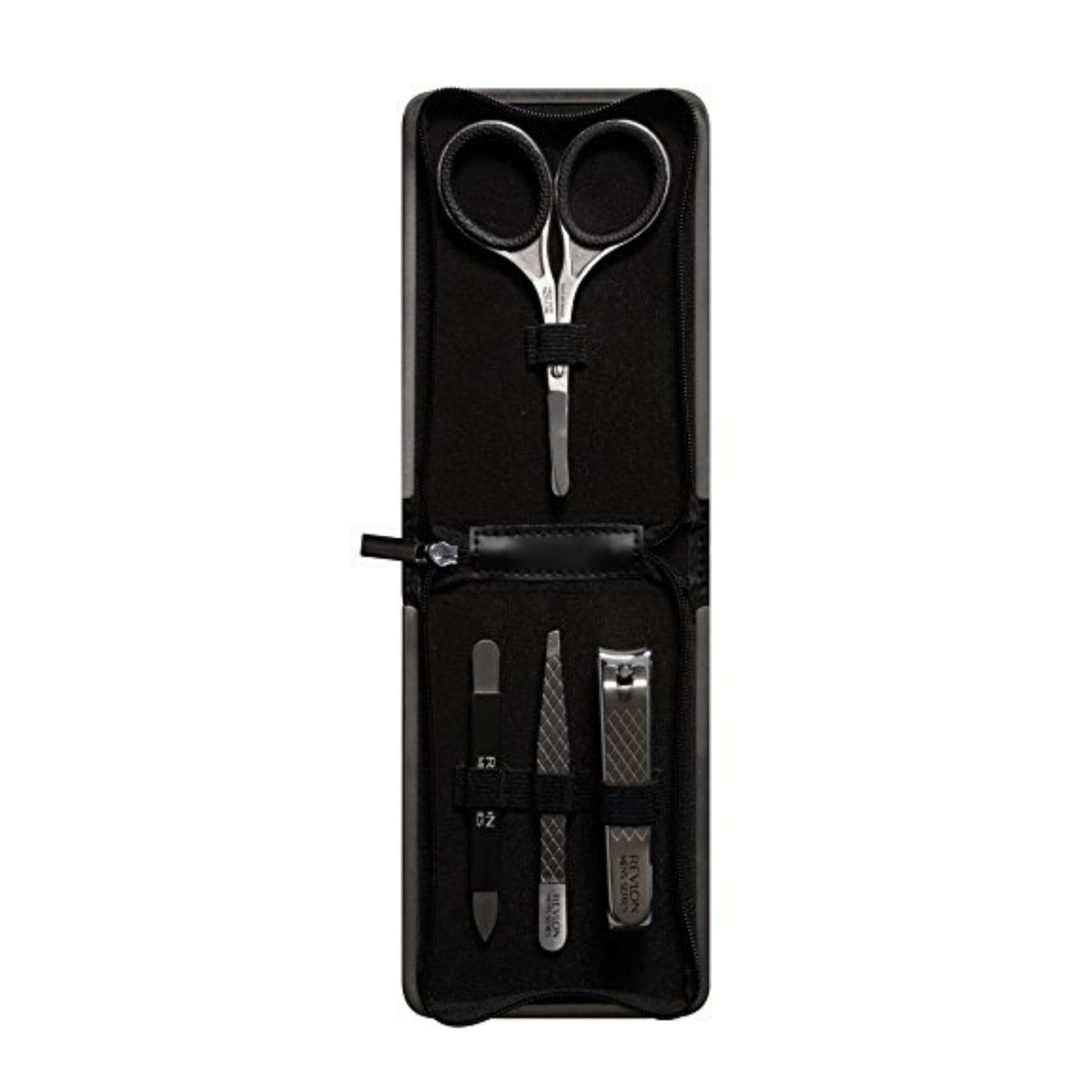 Revlon Revlon Men's Grooming Kit, Nail & Facial Hair Care Travel Kit, 5 Pieces