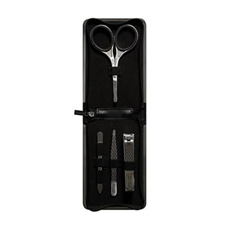 PR REV Revlon Men's Grooming Kit, Nail & Facial Hair Care Travel Kit, 5 Pieces