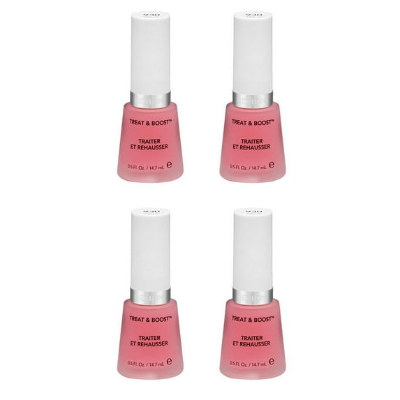 Revlon Nail Treat and Boost, 930, 0.5 Fl Oz (4 Pack)