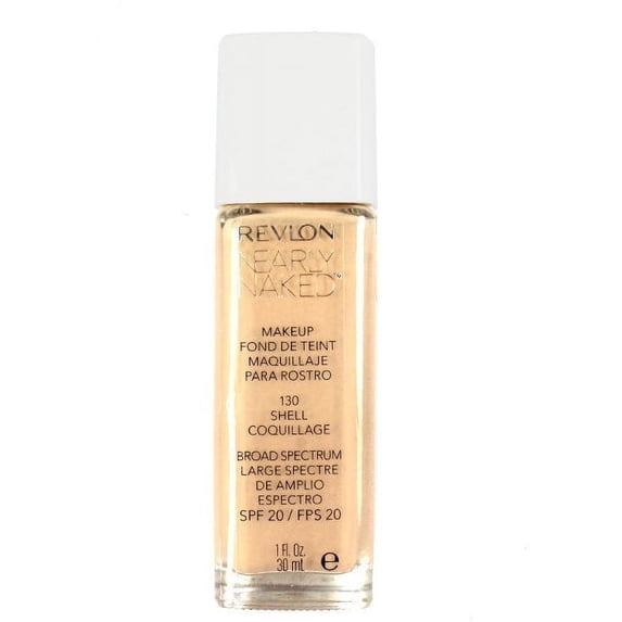Revlon Nearly Naked Makeup SPF20 130 Shell 1 Fl Oz.