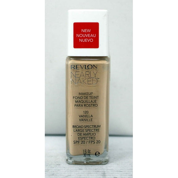 Revlon Nearly Naked Makeup Vanilla SPF 20 1 Ounce