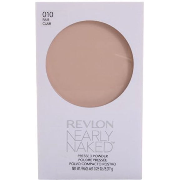 revlon nearly naked pressed powder - fair - 0.28 oz