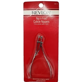 Revlon Nip' n Fold Cuticle Nippers Side Cut Nail Clip 5086-10