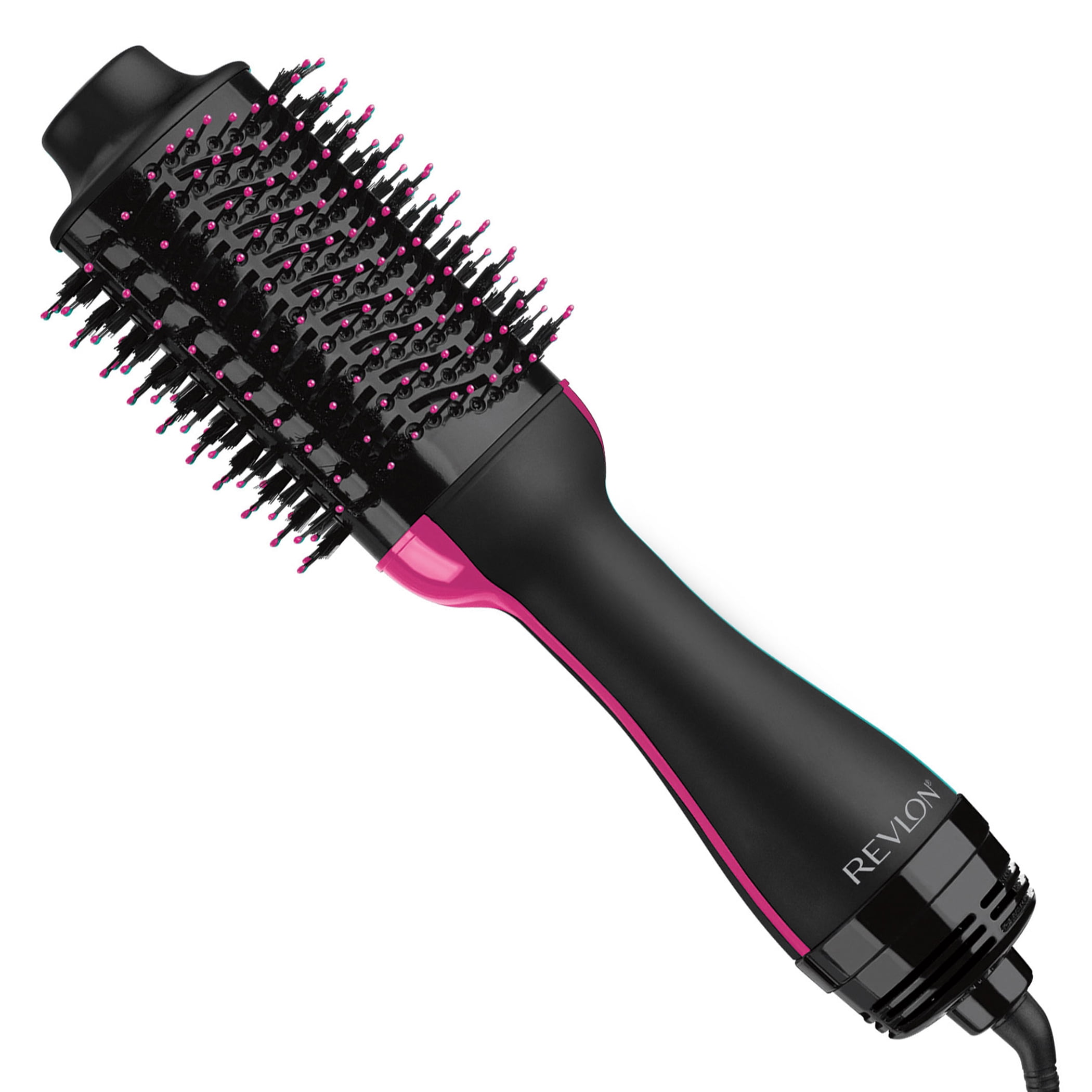 Revlon Salon One-Step Hair Dryer and Volumizer - 1100W - Black/Pink