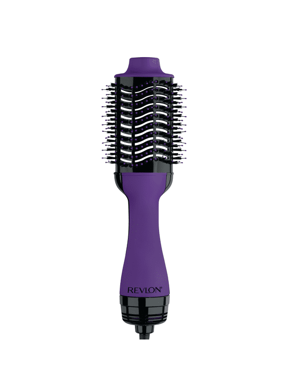 One-Step Volumizer and Hair Dryer Brush, Purple
